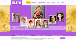 Desktop Screenshot of elite-izobrazevanje.si